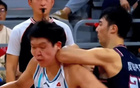楊瀚森對抗強度高，NCAA球員肘擊照曝光