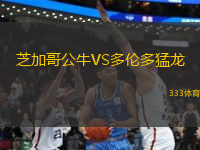 芝加哥公牛VS多倫多猛龍